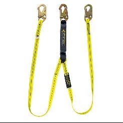 01230 6' Double Leg Shock Absorbing Lanyard
