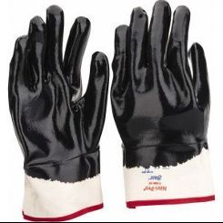 7166-10 Nitrile Full Coat Safety Cuff Glove