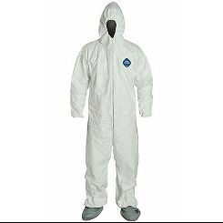 23127  Micro Porous Film Over PP Coveralls W-Hood