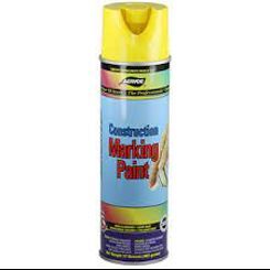 252 Yellow Construction Marking Paint