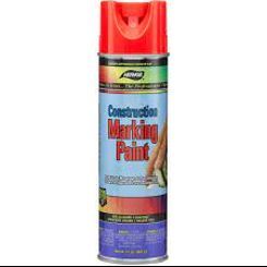 257 Orange Construction Marking Paint