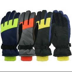 63108 Mens Tusser Colorblock Ski Glove