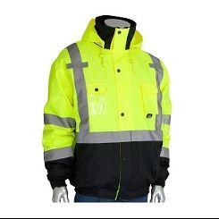 333-1770-LY Bomber Jacket with Fleece Liner