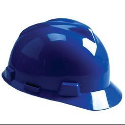 454-475359 MSA Blue V-Gard Hard Hat