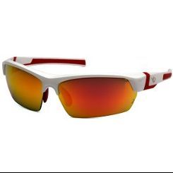 VGSWR355T Pyramex Sky Red Mirror Anti-Fog Lens with White-Red Frame
