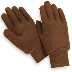 T23003 Brown Jersey Glove