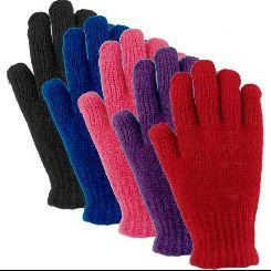 36122 Ladies Ribbed Chenille Stretch Glove