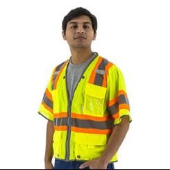 75-3325 Two-Tone Striping DOT Vest