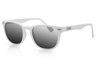 EZNV02 Zan NVS Matte White Frame Smoked Reflective Lens