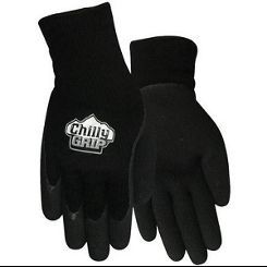 TA314 Black Chilly Grip Foam Latex Glove