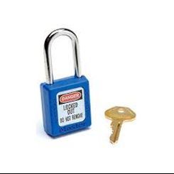 470-410BLU Blue Safety Lockout Padlock