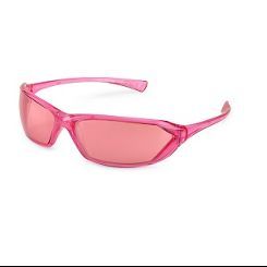 23PK11 Metro Pink Mirror Lense with Pink Frame Safety Glasses
