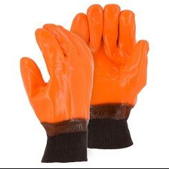 3370 PVC Dipped Knit Wrist Glove