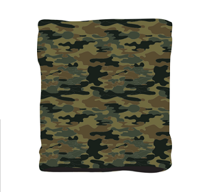 60887 Green Camo Neck Gaiter 