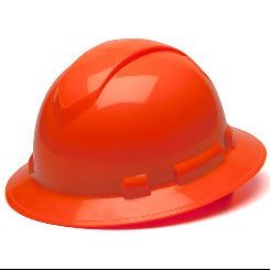 HP54141 Hi Vis Orange Full Brim Style 4-Point Standard Ratchet