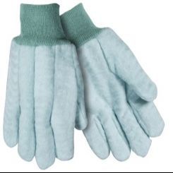 U2199JJ-D Double Woven Green Chore Glove